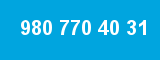 980 770 40 31 980 770 40 31